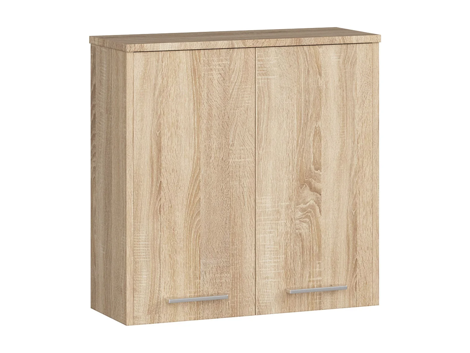 Armoire salle de bains AKORD FIN accr. au mur Chêne Sonoma 60 cm 2 portes façade Chêne Sonoma 2 étagères 60x22,5x60 cm