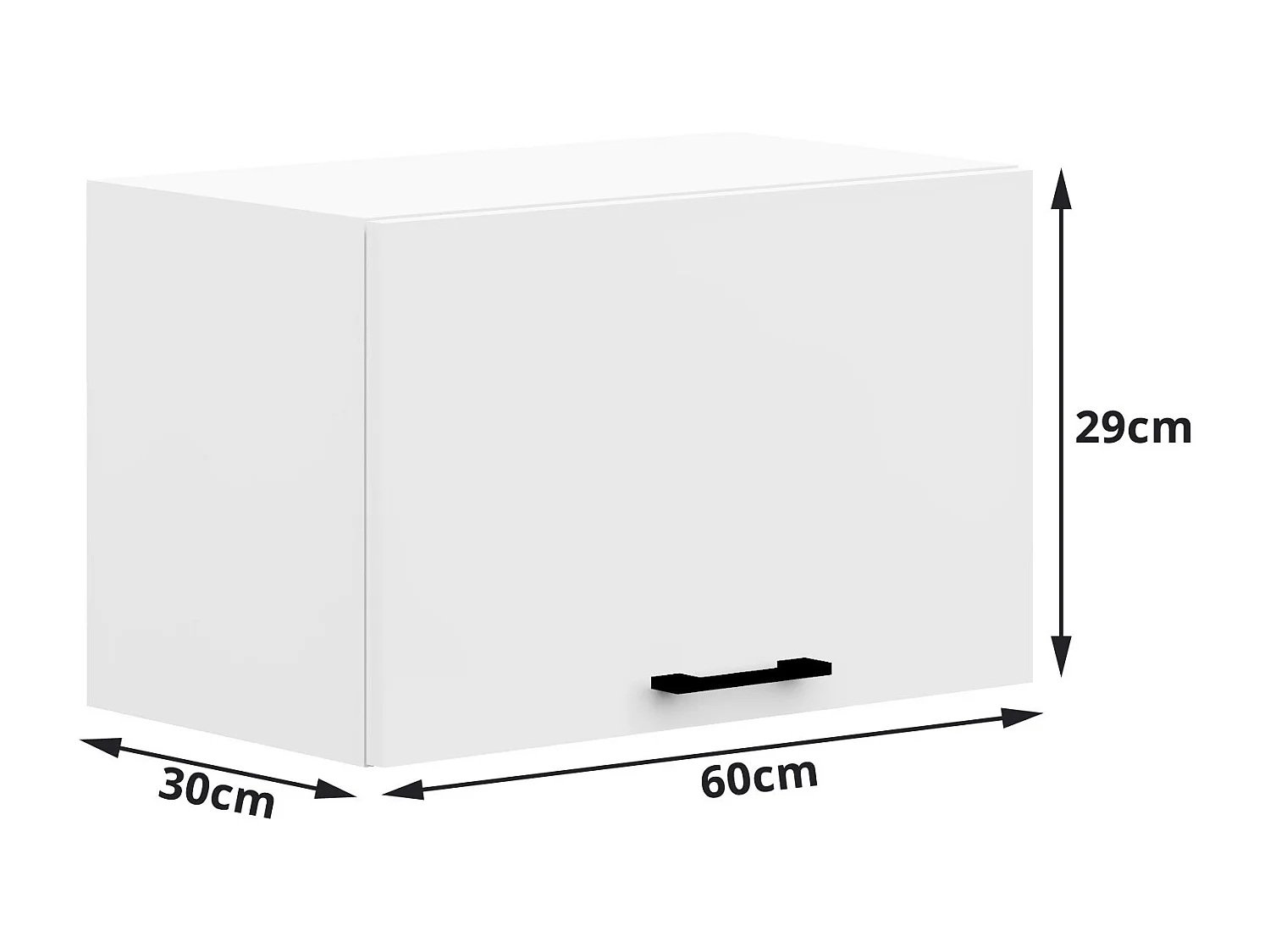 Keukenmeubelset Oliwia 1.8M - Wit Laminaten Kast met Sonoma Eiken Blad - 8 Legplanken, 7 Deuren, 1 Lade - Zelfbouw - Stijlvol & Functioneel Keukeninterieur