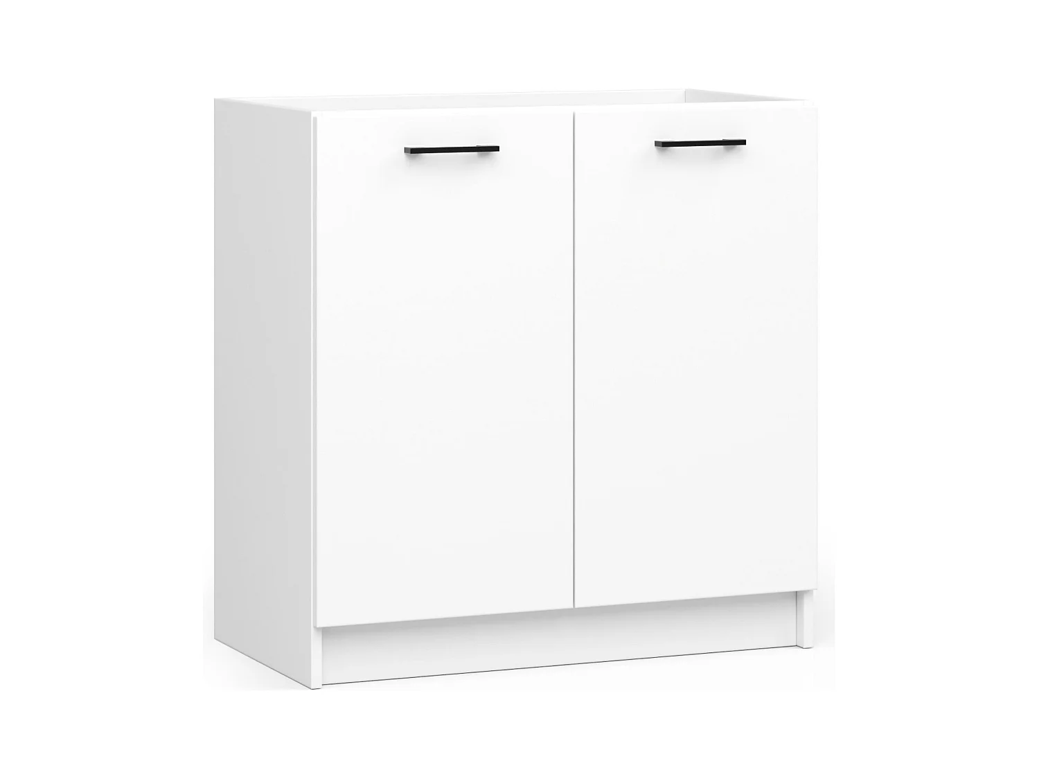 Ensemble De Cuisine AKORD OLIWIA G1 Blanc 180 cm 6 portes 1 tiroir façade Blanche 6 étagères 180x46x174 cm