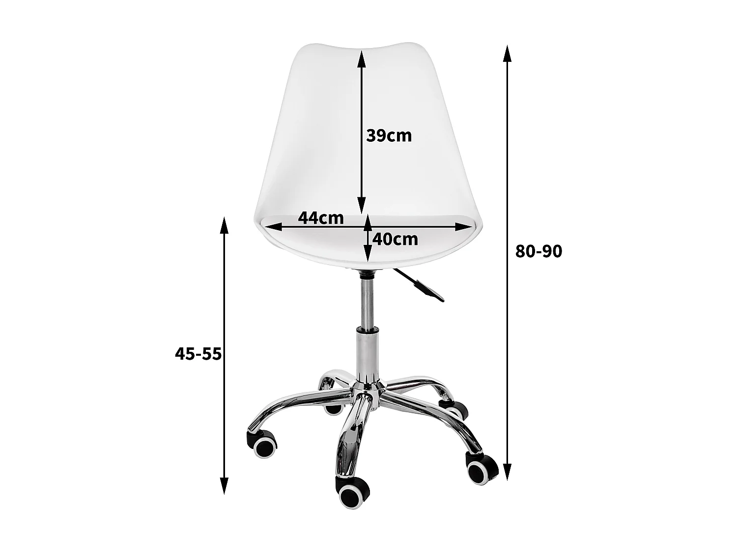 Fauteuil du bureau enfant AKORD FD005 Noir