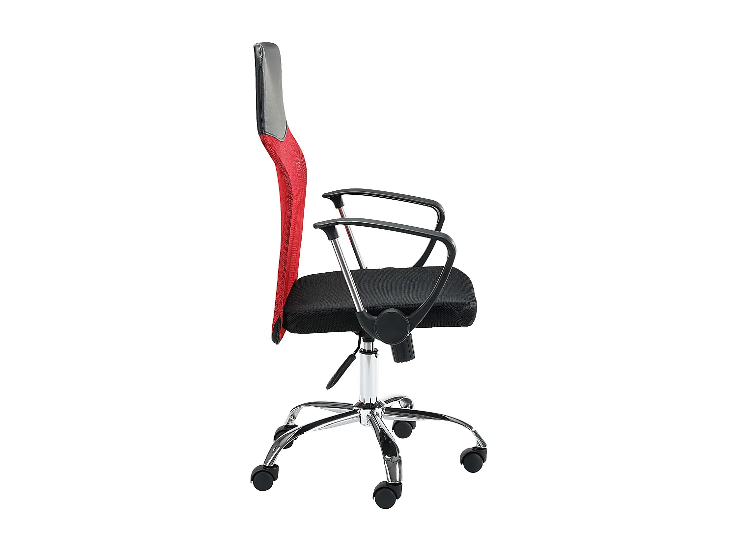 Silla de oficina OCF7 de malla Rojo