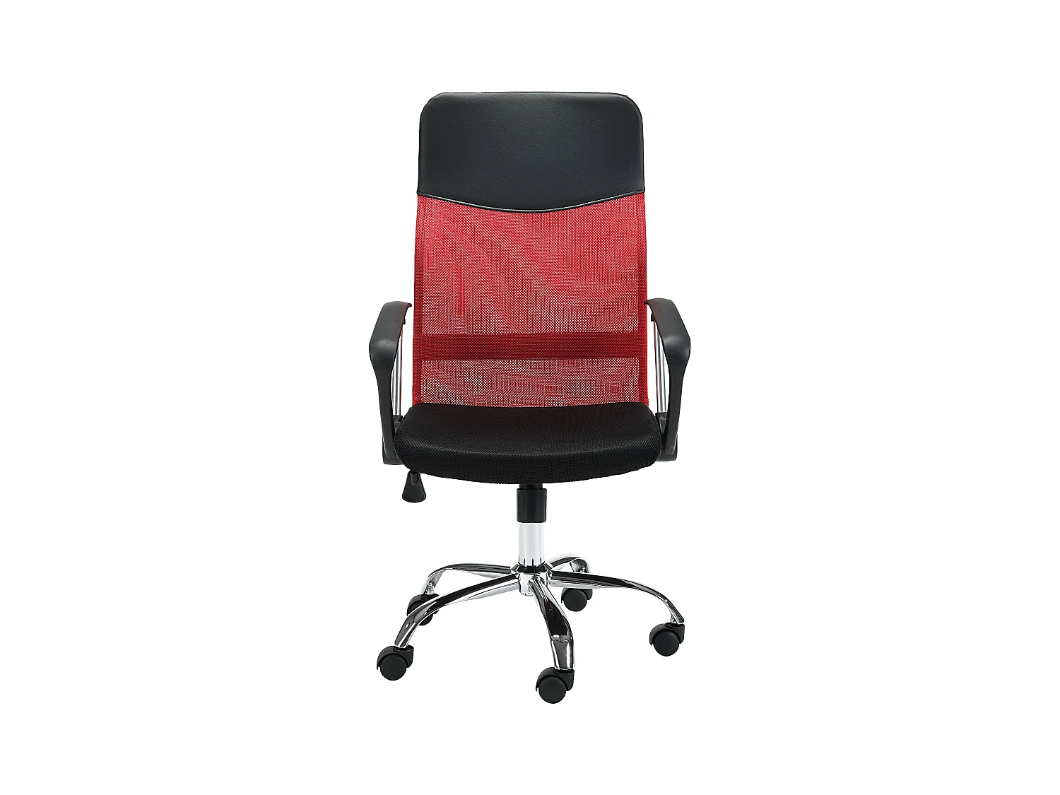 Silla de oficina OCF7 de malla Rojo