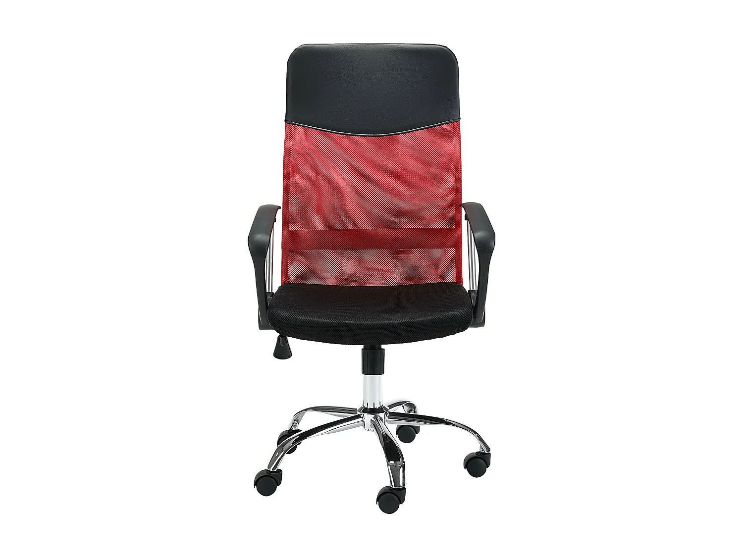 Silla de oficina OCF7 de malla Rojo