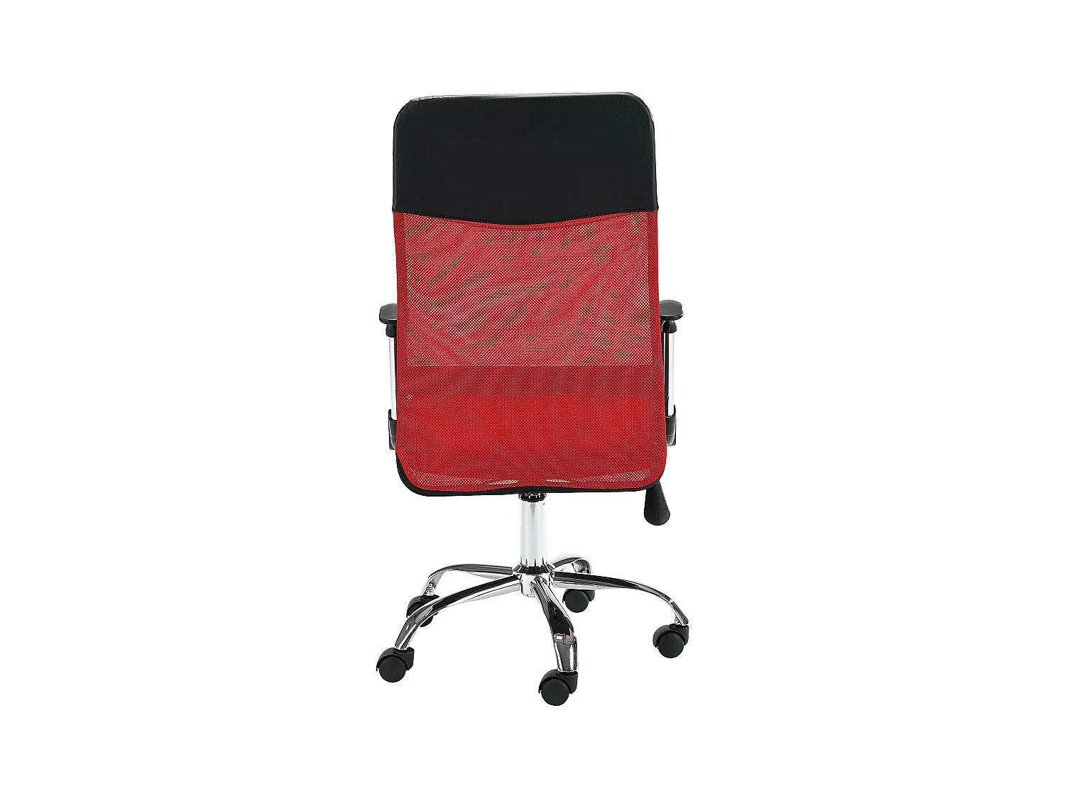 Fotel biurowy OCF7 materiałowy Czerwony