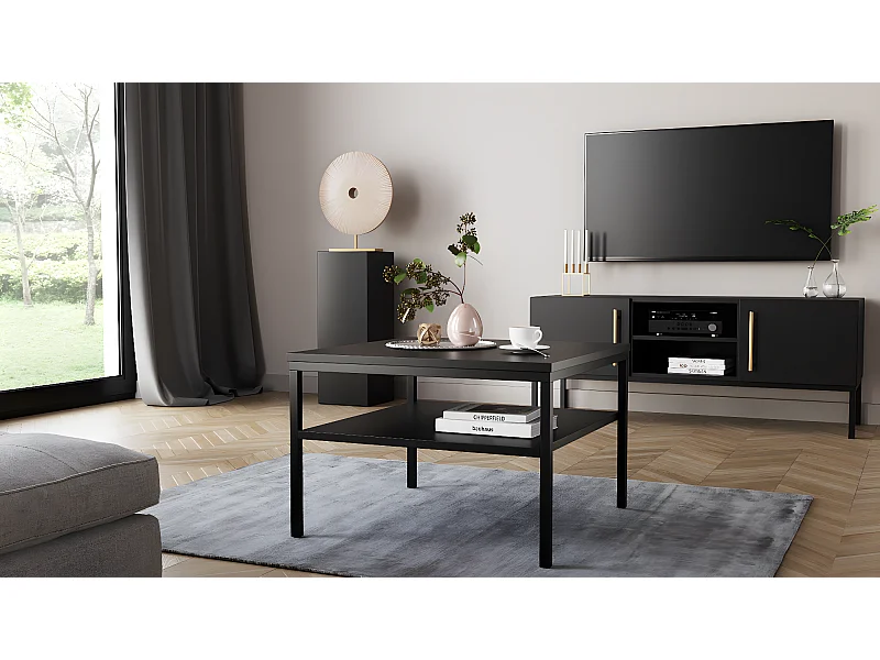 Tavolino da caffè Sono / In Magazzino/Nero