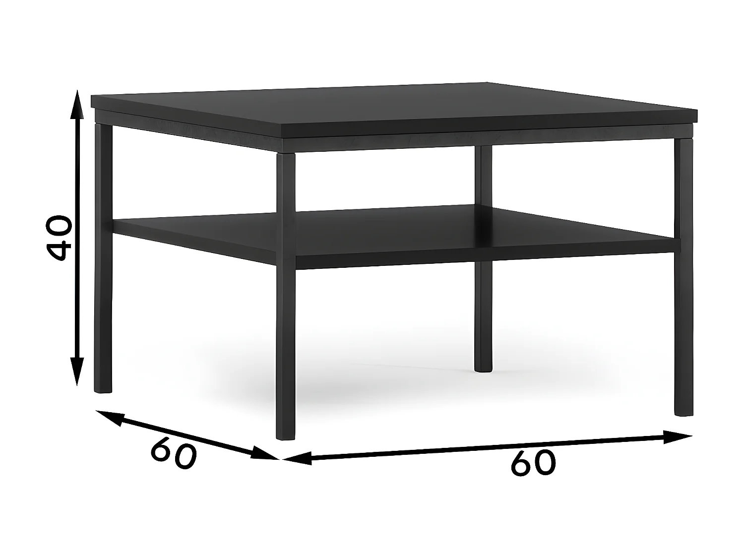 Table basse Sono / En Stock/Noir