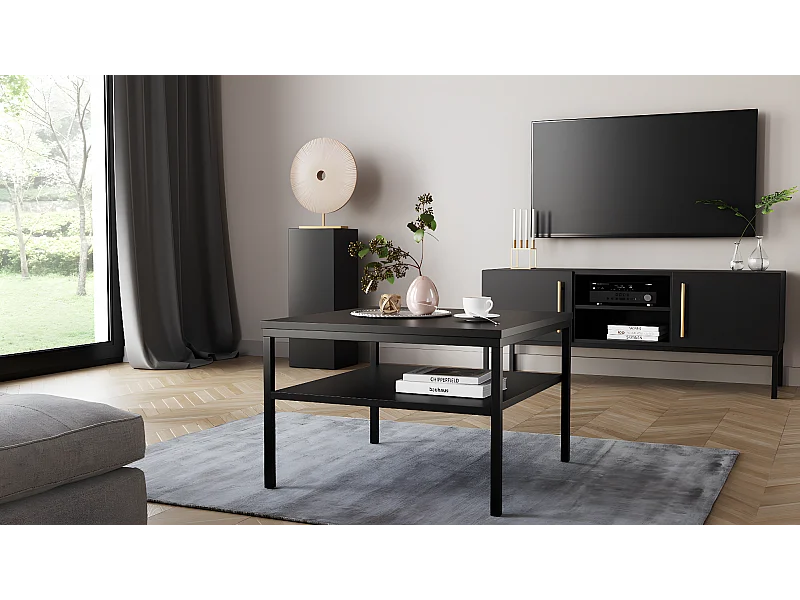 Couch Tisch Sono / Ab Lager/Schwarz