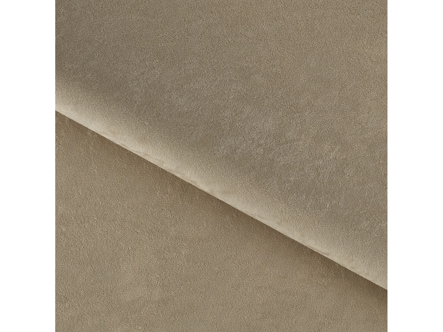 Lit Chind R (180x150)/Tissu-Marron&Beige