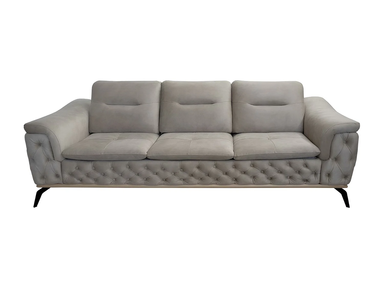 3 Pers. Canapé Weggis (de l'exposition)/Tissu/Beige