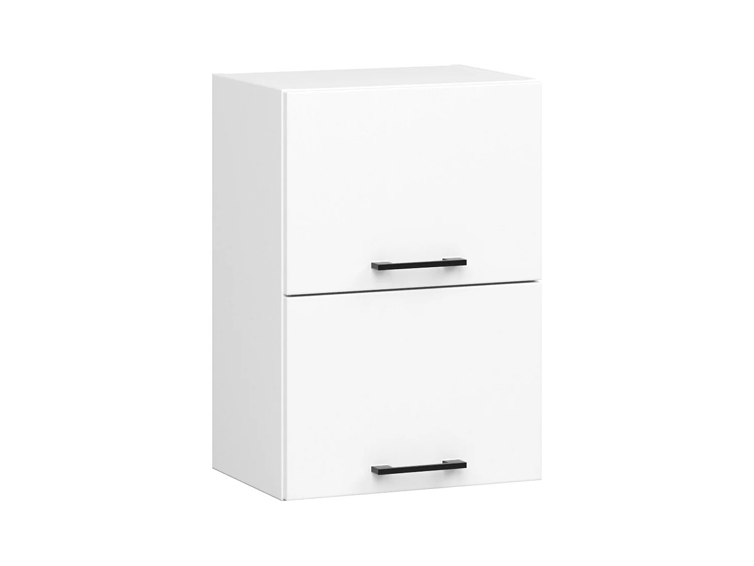 Armoires de cuisine haute AKORD W40 OLIWIA G2 Blanc 40 cm 2 portes façade Blanche 2 étagères 40x30x58 cm