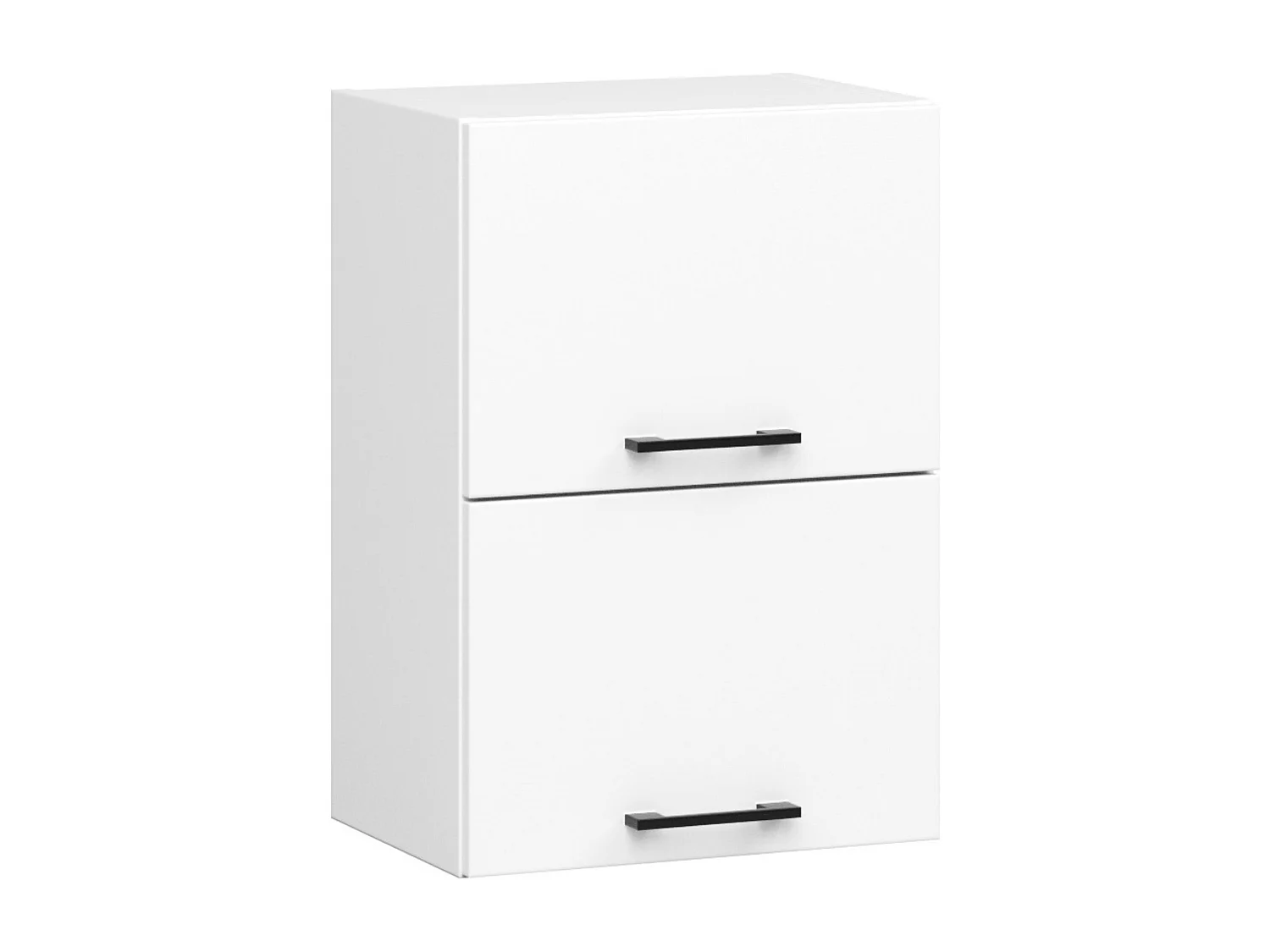 Armoires de cuisine haute AKORD W40 OLIWIA G2 Blanc 40 cm 2 portes façade Blanche 2 étagères 40x30x58 cm