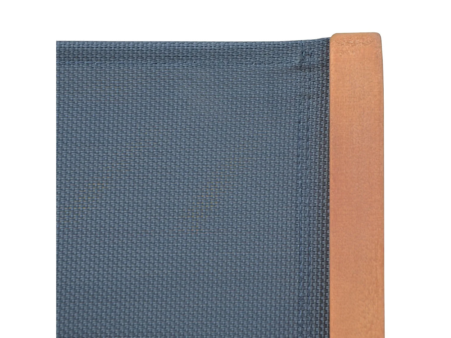 Set di 2 sedie da giardino pieghevoli in legno, antracite