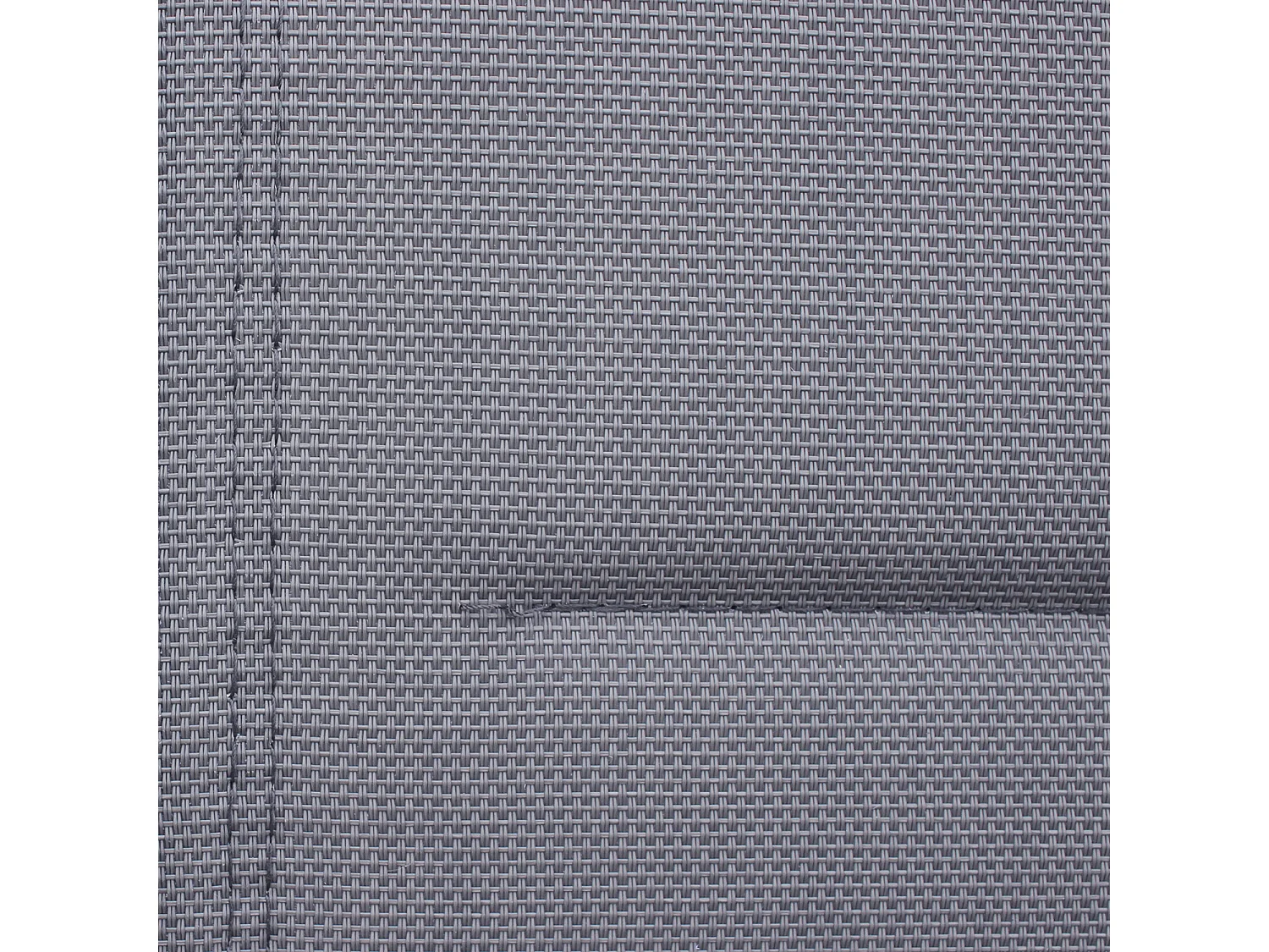 Set di 2 sedie da giardino moderne, alluminio, textilene, antracite