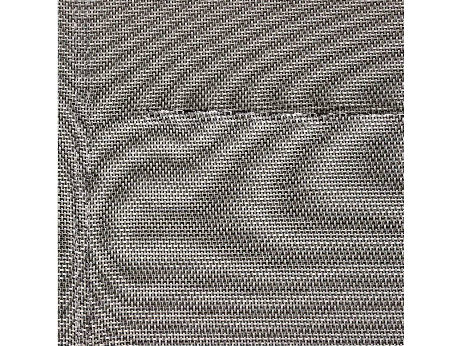 Set di 2 sedie da giardino moderne, alluminio, textilene, bianco