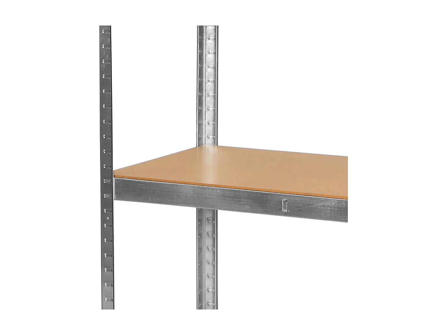 Lot de 2 étagères modulables en métal pour charges lourdes - Modul - avec 5 plateaux