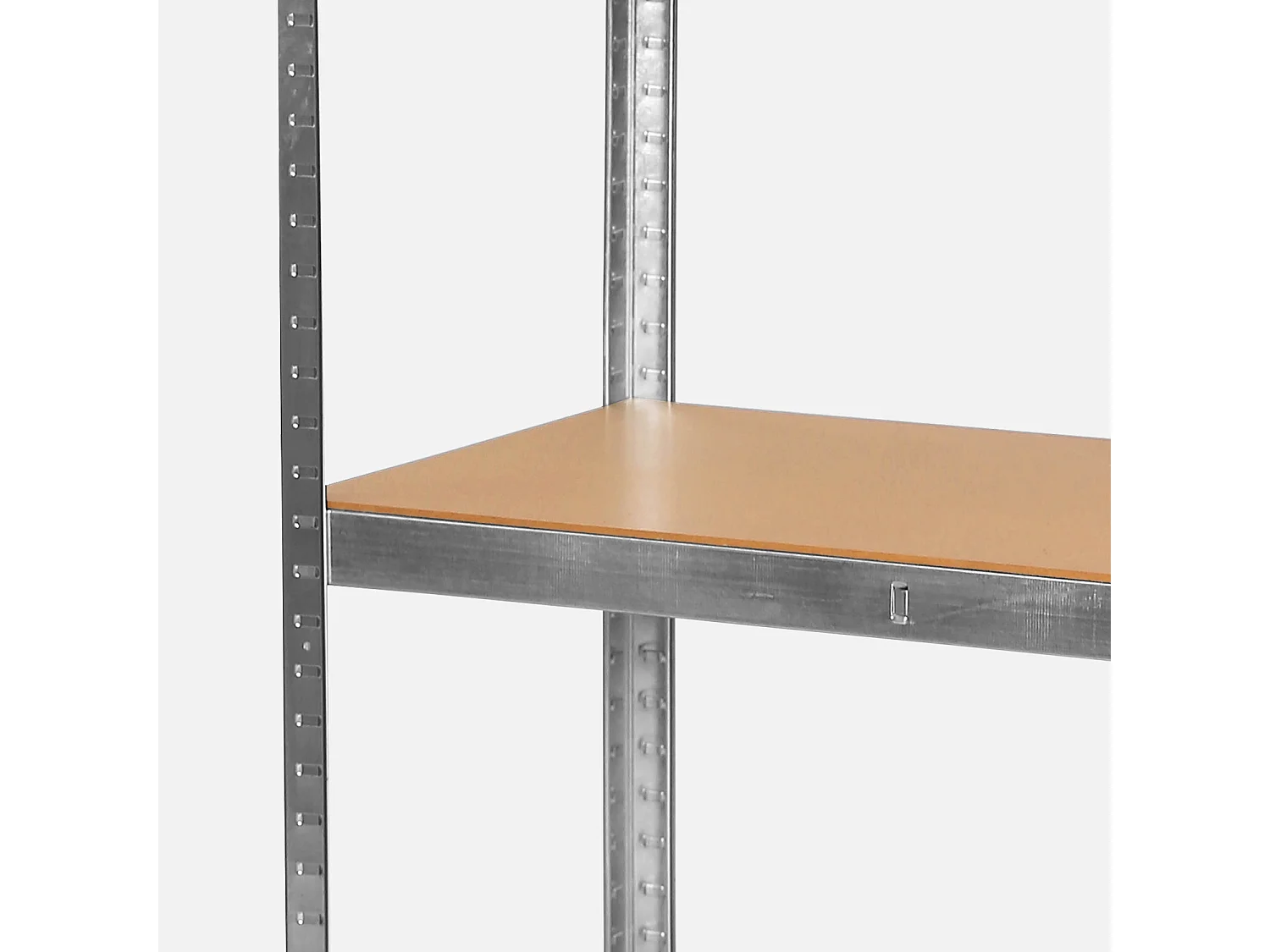 Lot de 2 étagères modulables en métal pour charges lourdes - Modul - avec 5 plateaux