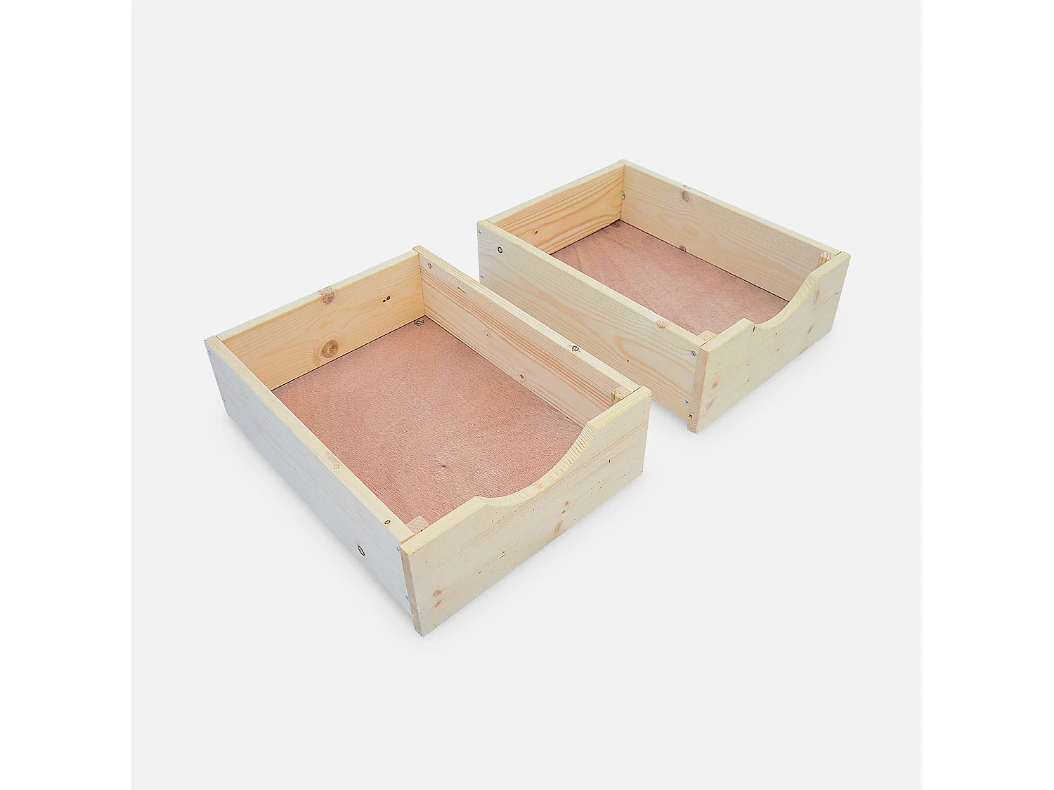 Table de rempotage PETUNIA avec 2 tiroirs. établi extérieur en bois. table pour semis