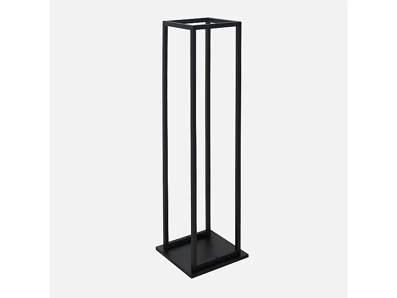 Caja de almacenaje vertical de interior, 112cm negro