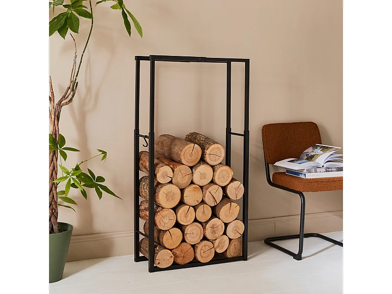 Almacén modular de interior, 150cm negro