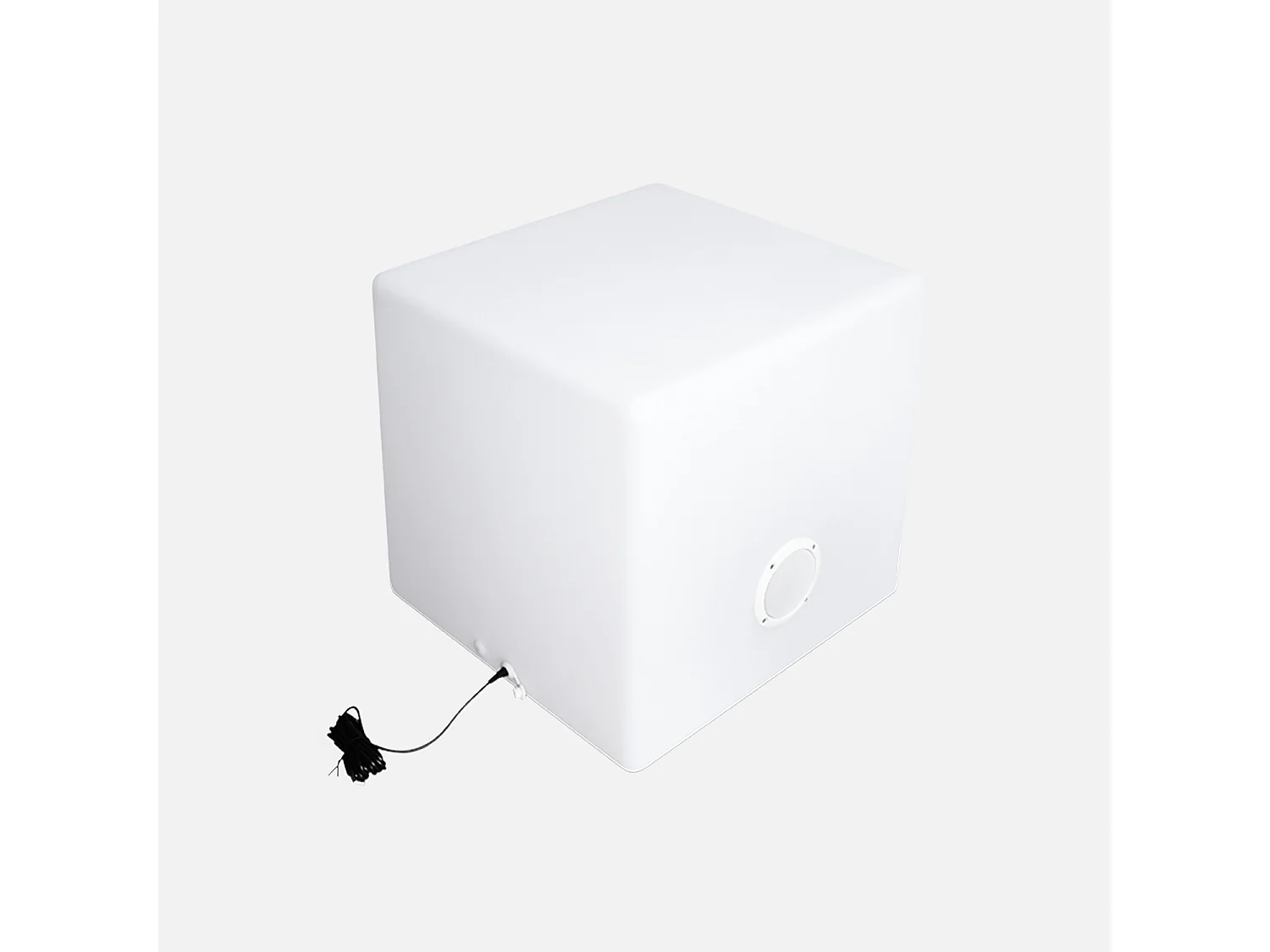 Enceinte Bluetooth lumineuse LED multicolore pour l'extérieur rechargeable - 7 couleurs