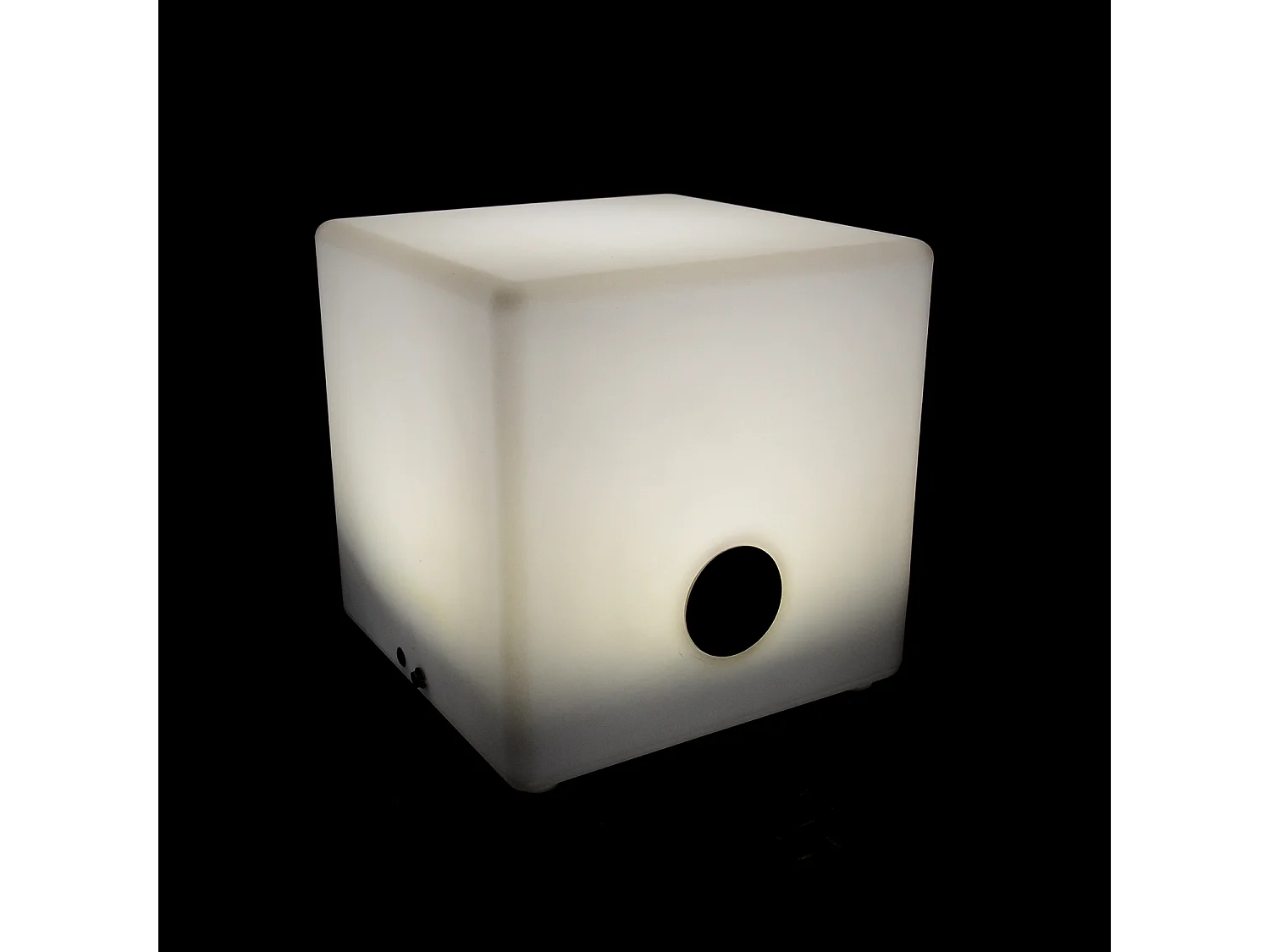 Enceinte Bluetooth lumineuse LED multicolore pour l'extérieur rechargeable - 7 couleurs