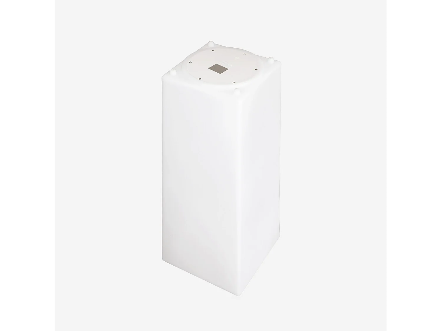 Vaso luminoso led colore bianco con batteria ricaricabile, multicolor