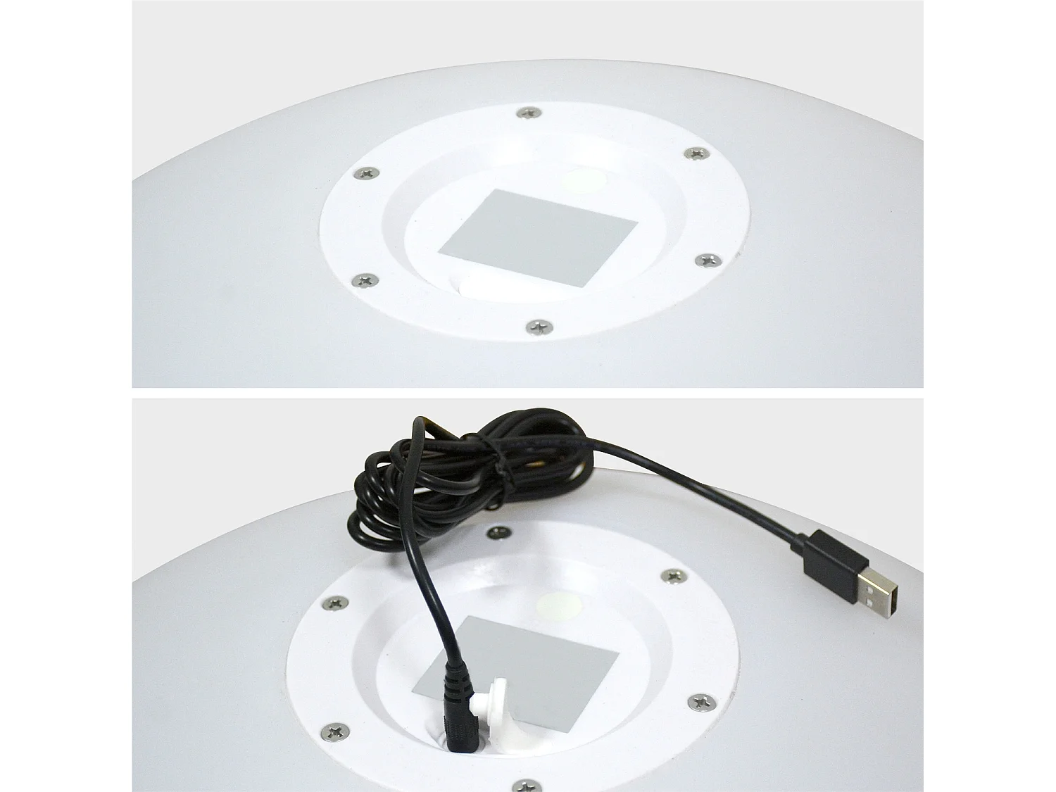 Bola luminosa led inalámbrica, interior/exterior, 16 colores blanco