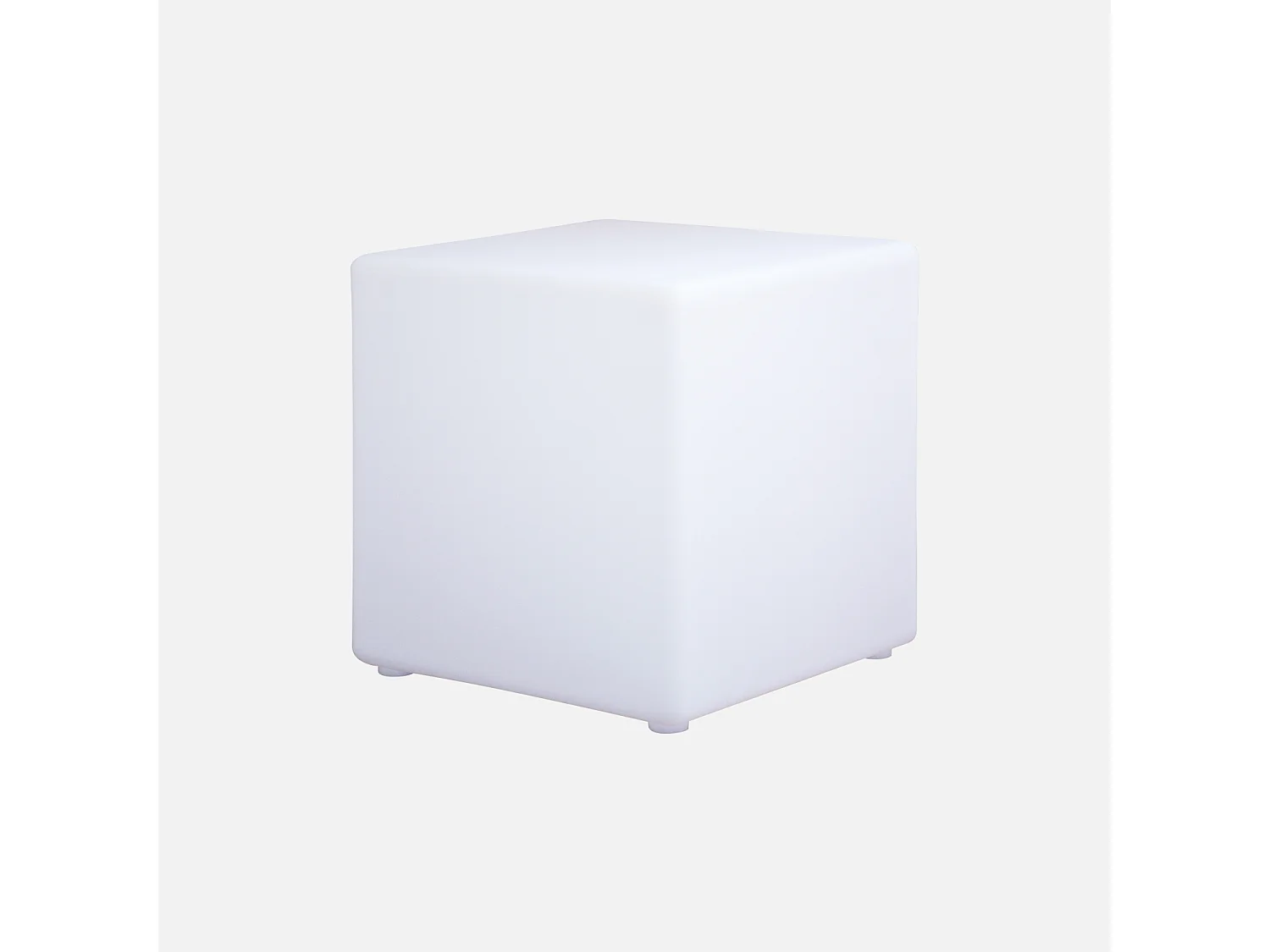 Cube LED 40cm - Cube décoratif lumineux. 16 couleurs. 40cm. rechargeable. télécommande