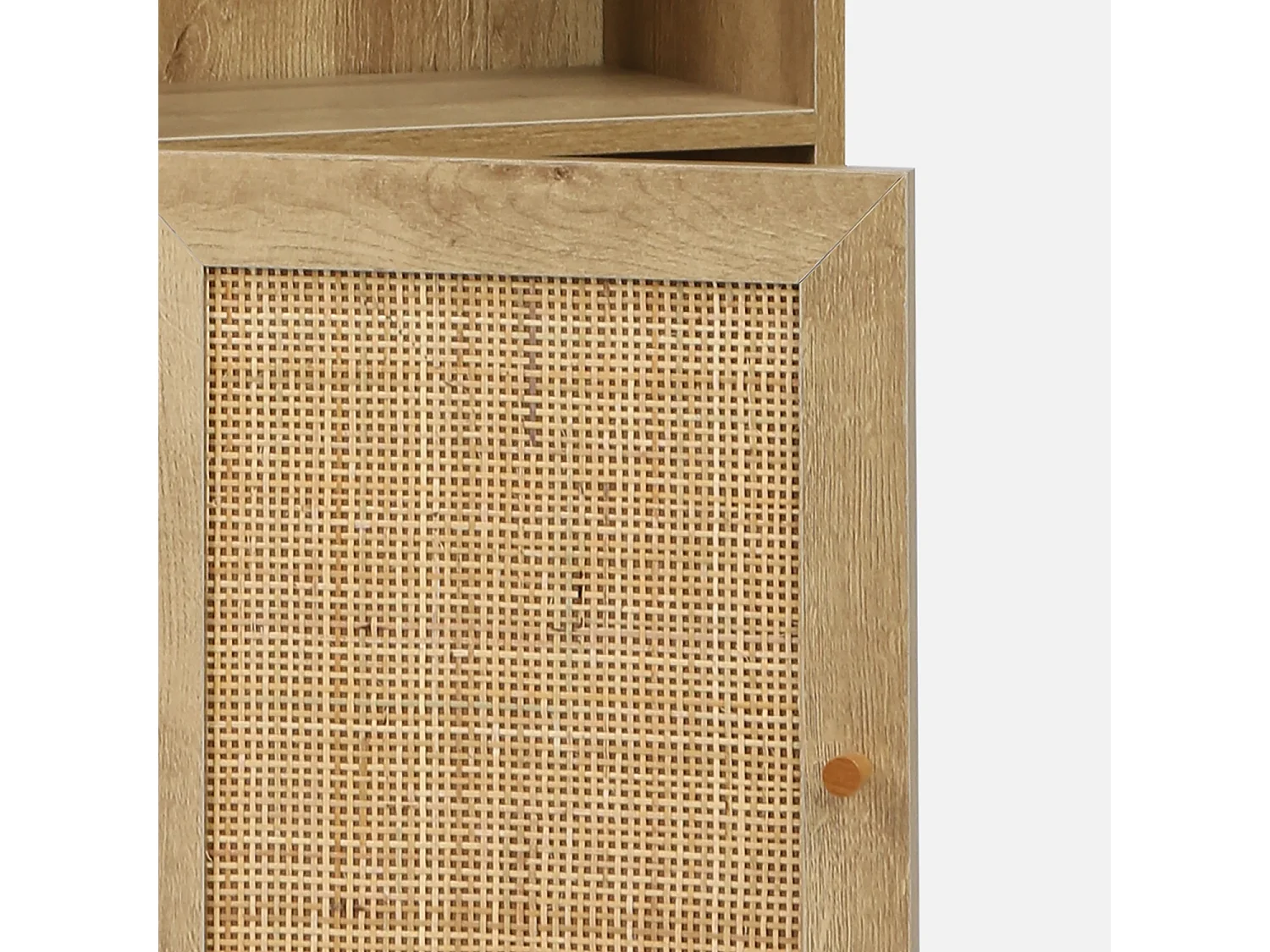 Columna de almacenamiento para cuarto de baño natural