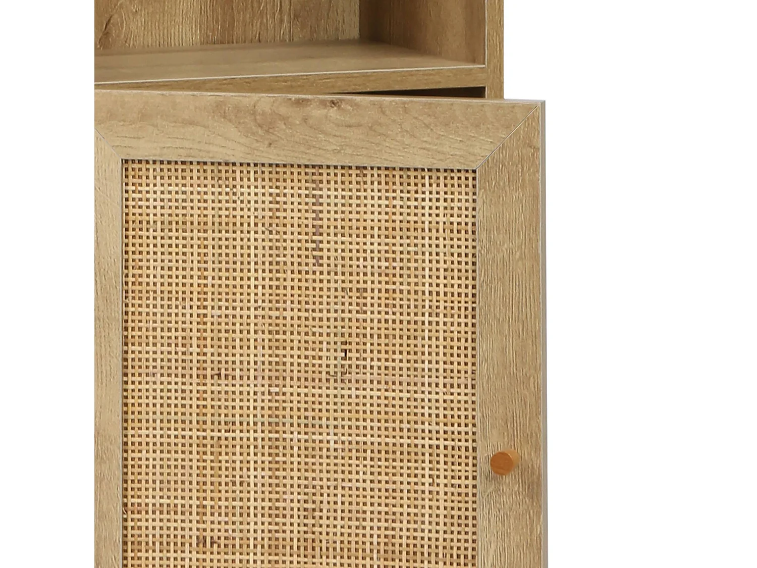 Columna de almacenamiento para cuarto de baño natural