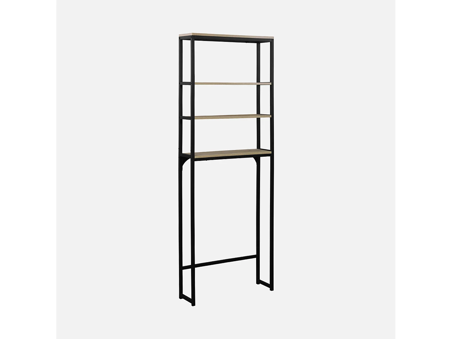 Meuble WC. Loft. 4 étagère de toilette L 64 cm x l 19 cm x H 178 cm