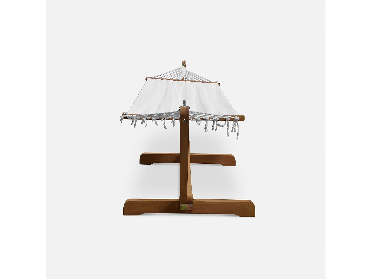 Hamac en bois - Hamaca - Hamac 317x100cm avec toile en coton