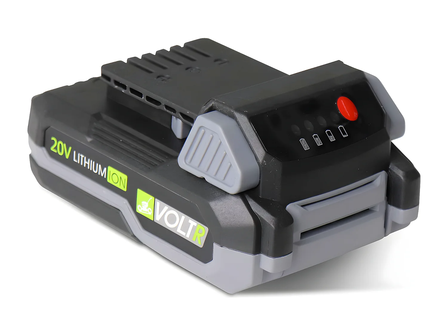 VOLTR 20V– Tronçonneuse 25cm (10’’) – avec batterie Lithium 2.0Ah + chargeur 20V. Normes CE