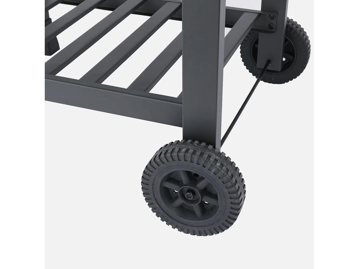 Barbecue a carbonella grill + affumicatore, nero