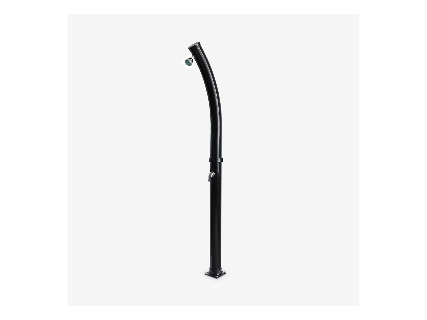 Douche solaire d'extérieur Cascata pour piscine. terrasse et jardin. avec mitigeur. réservoir de 20L
