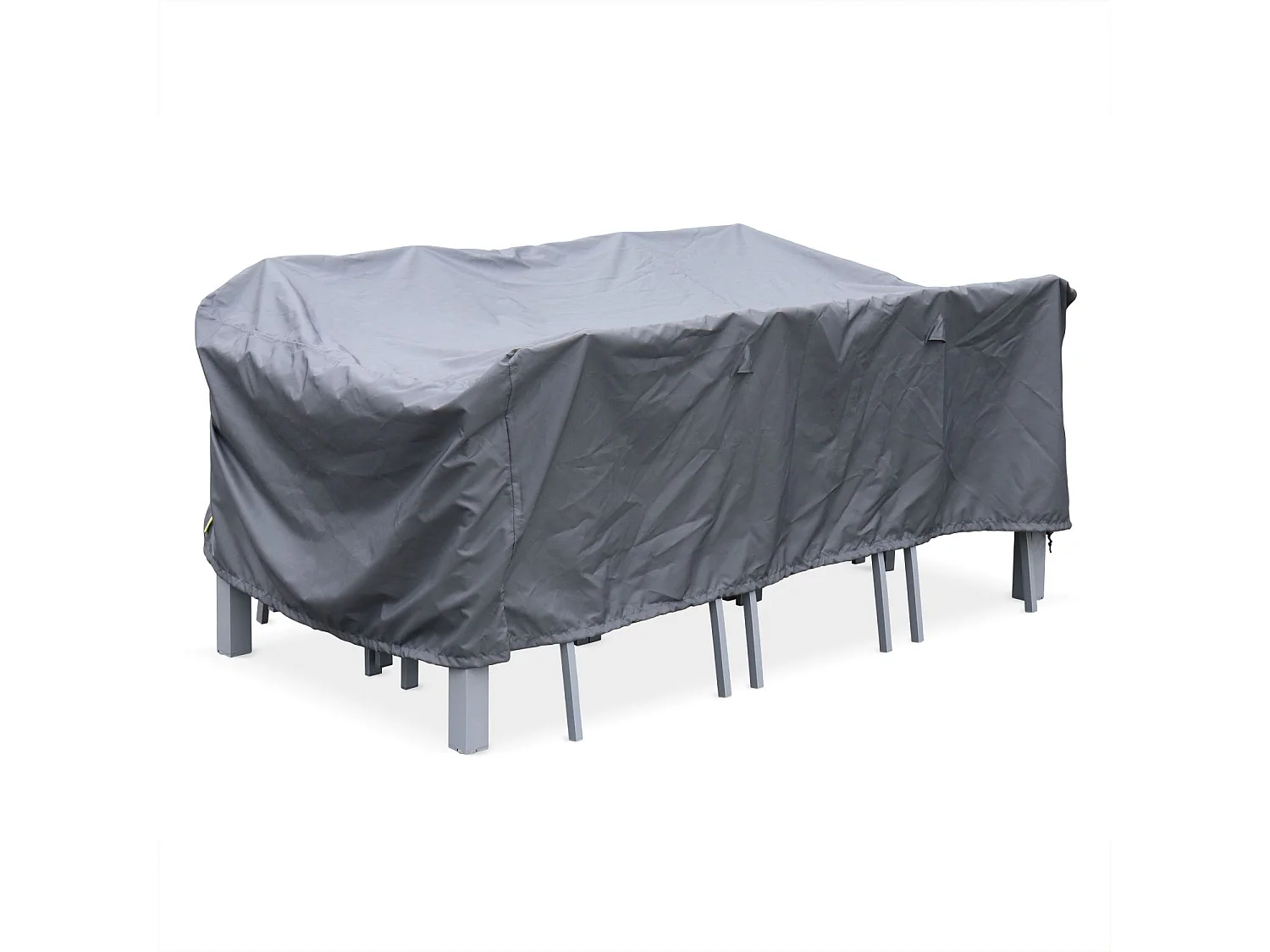 Funda protectora para la mesa de jardín gris oscuro