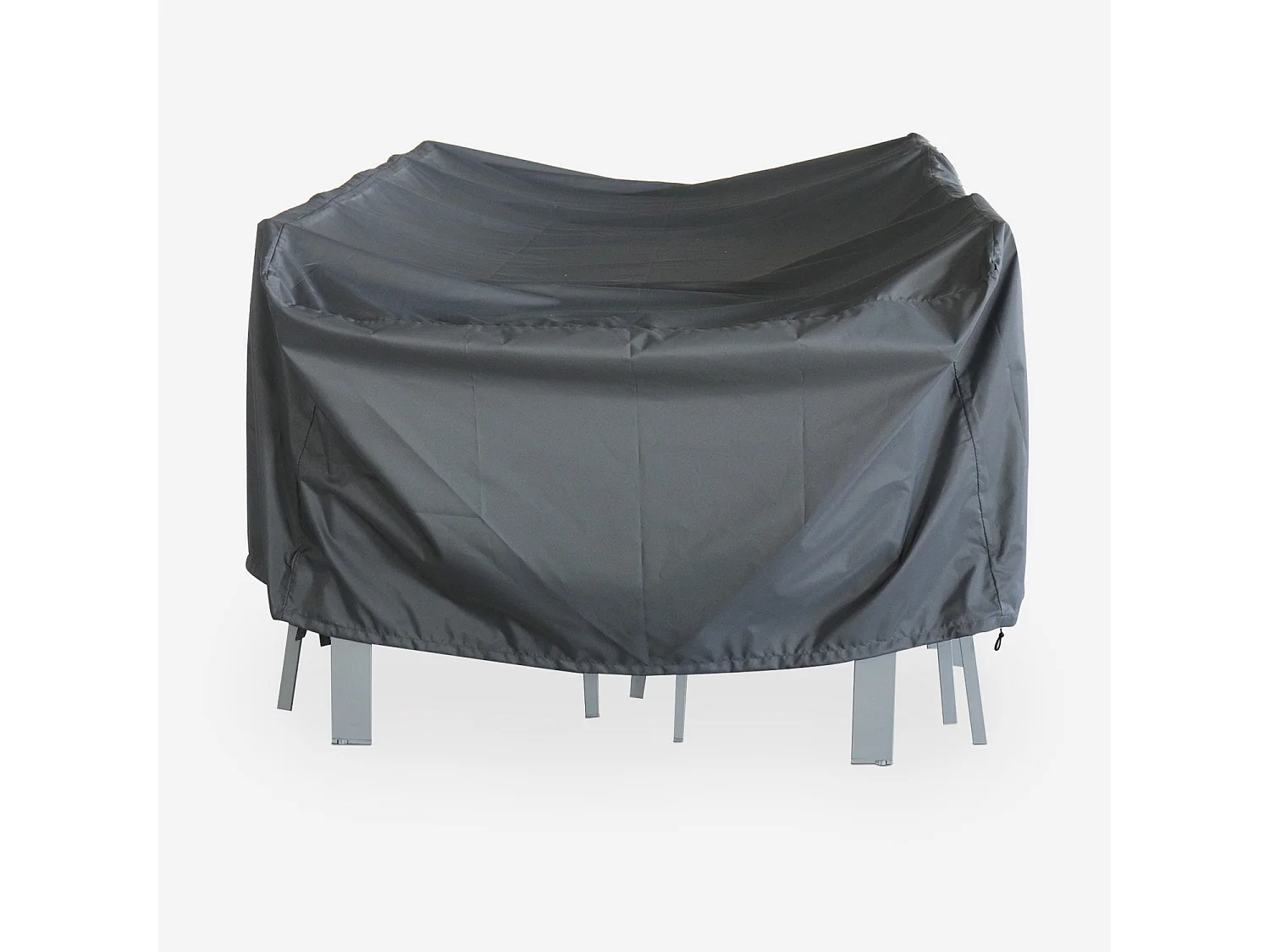 Funda protectora para las mesas de jardín gris oscuro