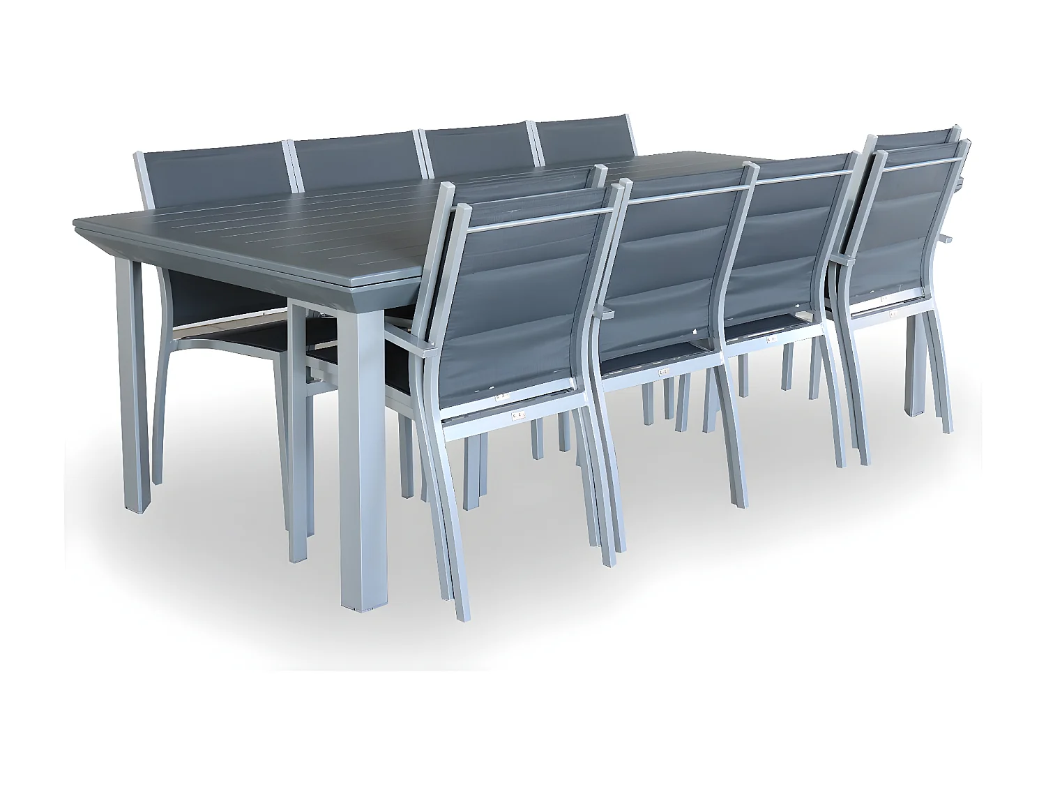 Funda protectora para las mesas de jardín gris oscuro