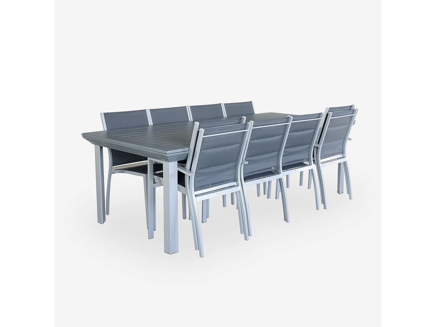 Funda protectora para las mesas de jardín gris oscuro