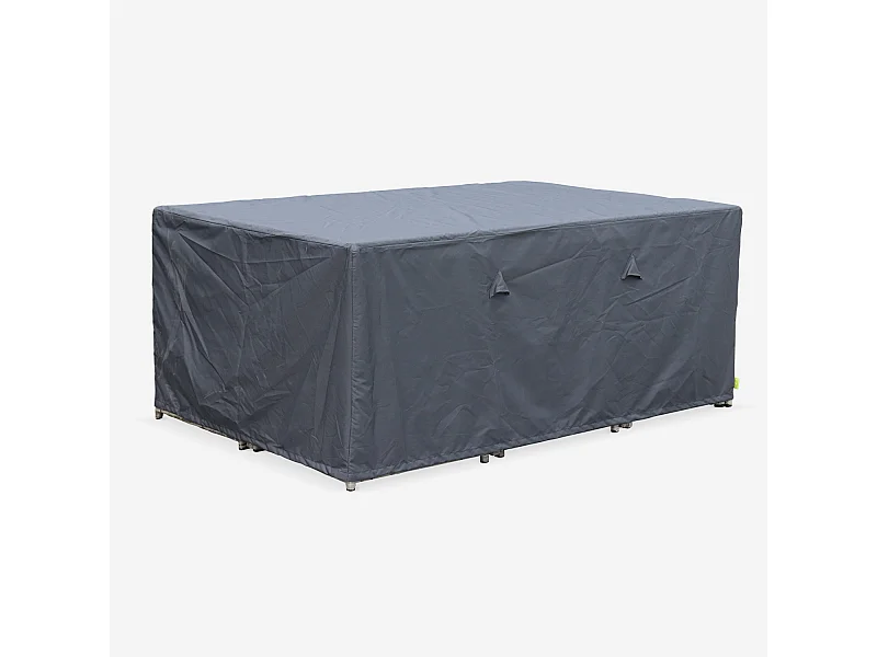 Funda protectora para muebles de jardín cubo, vabo y vasto 10 gris