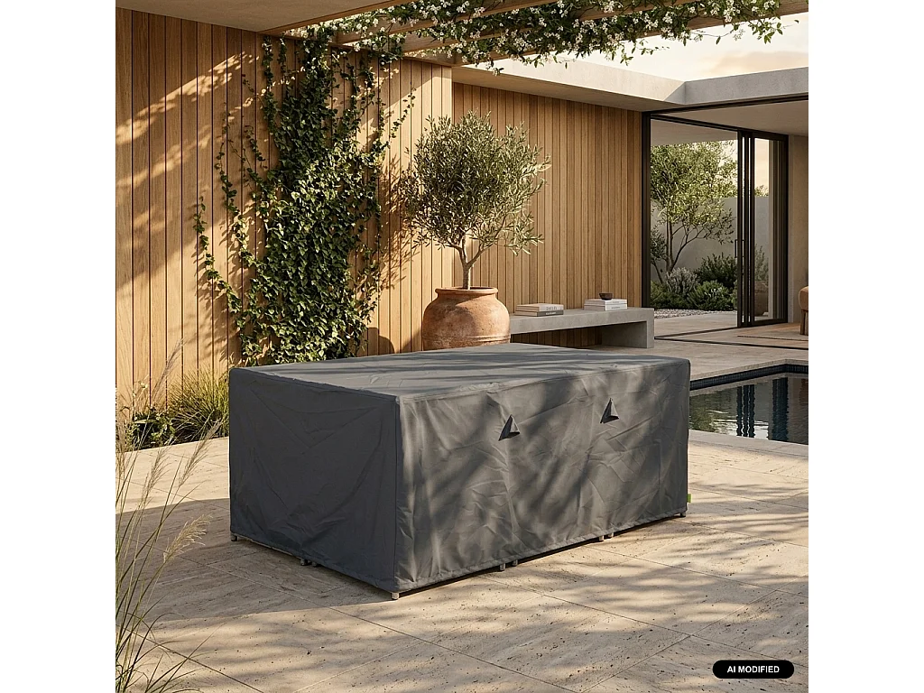 Funda protectora para muebles de jardín Cubo, Vabo y Vasto 10, Gris