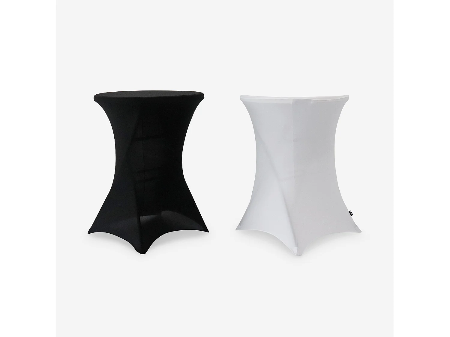 Set di 2 teli protettivi per tavoli, bianco