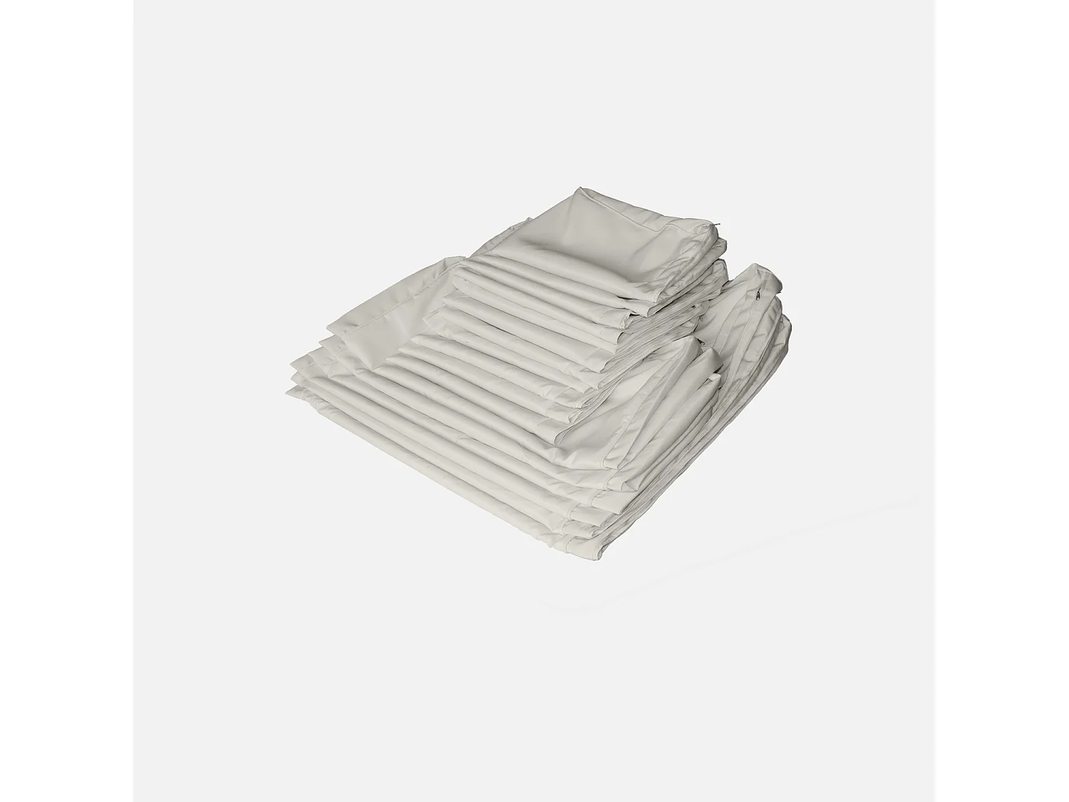 Set fodere per salotto tripoli, ecrù