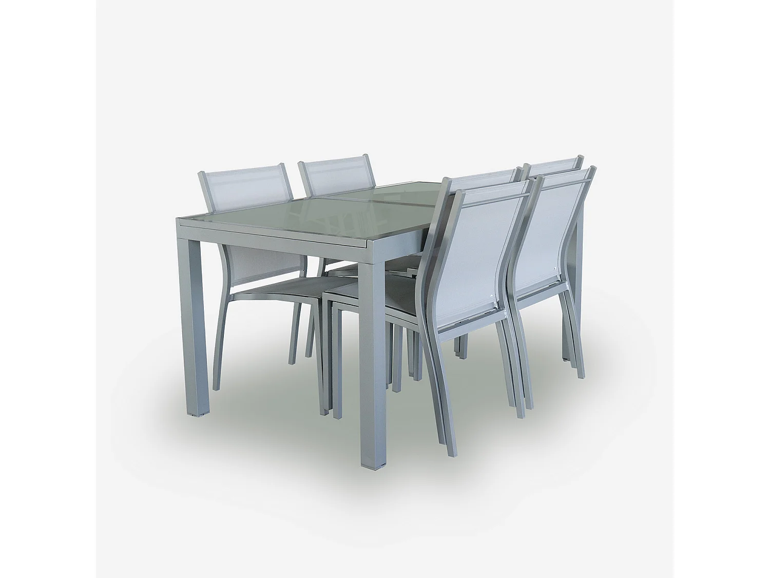 Funda protectora para mesa de jardín gris oscuro