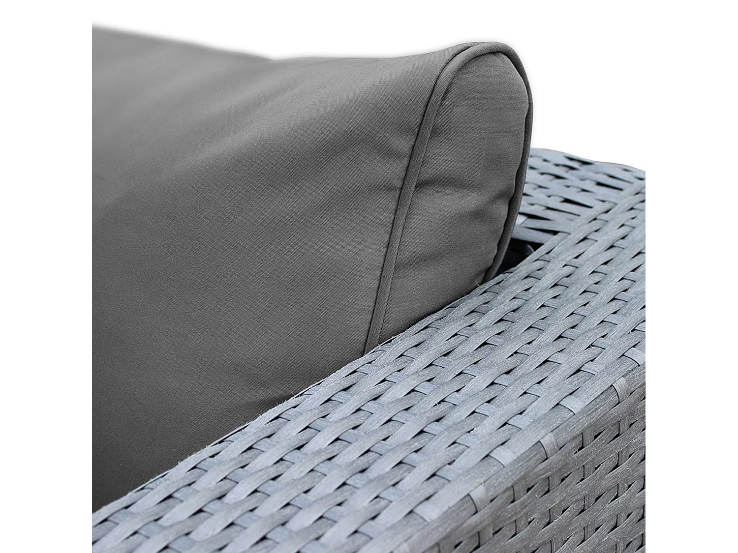 Fodere per cuscini da giardino Venezia Grigio - 140x70x12 cm