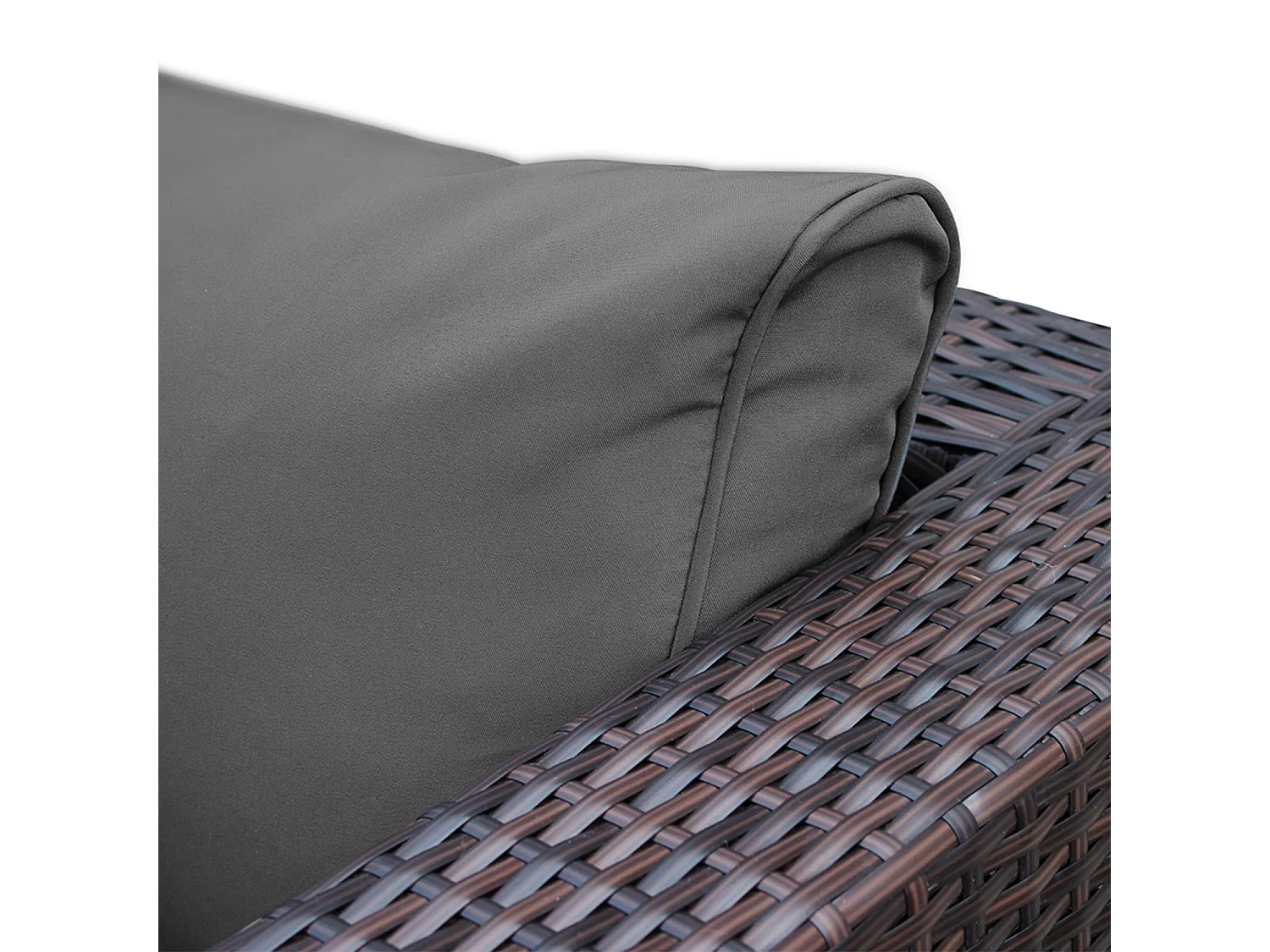 Fodere per cuscini da giardino Venezia Grigio - 140x70x12 cm
