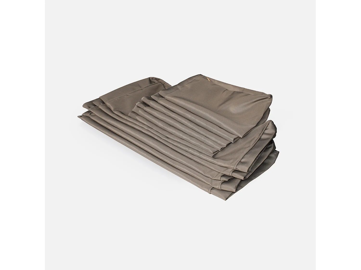 Fundas de cojín para conjunto de jardín Napoli, Marrón