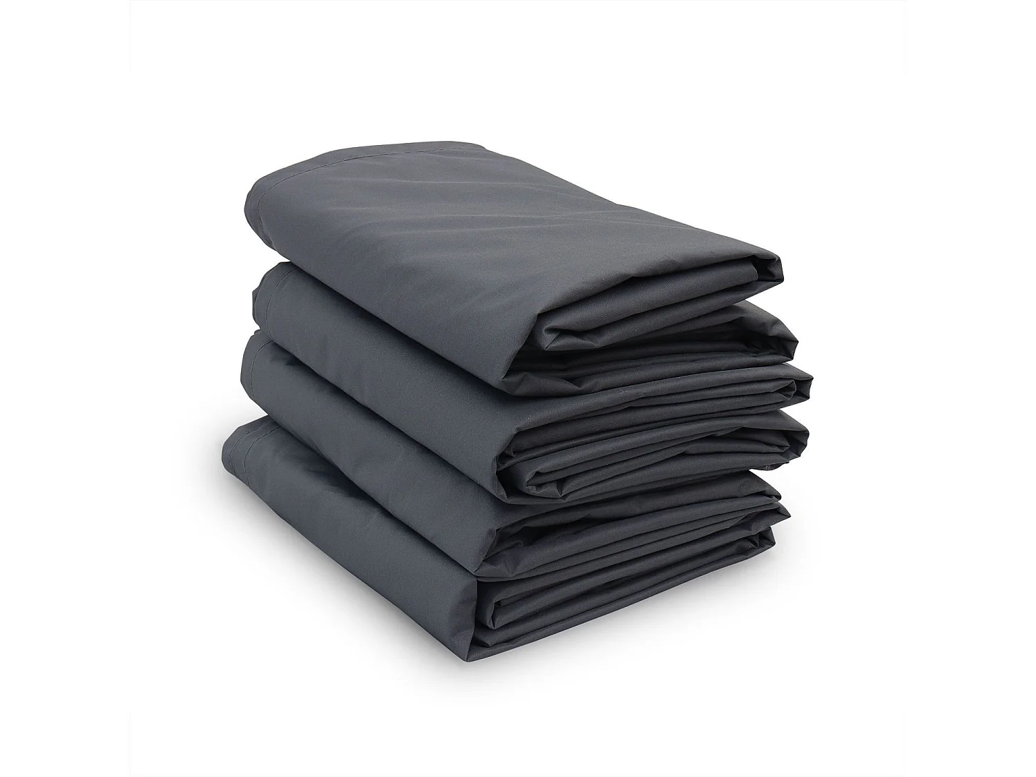 Ensemble de housses de protection gris foncé pour salon de jardin Venezia - Quatre bâches. toile Oxford. en polyester enduit PA