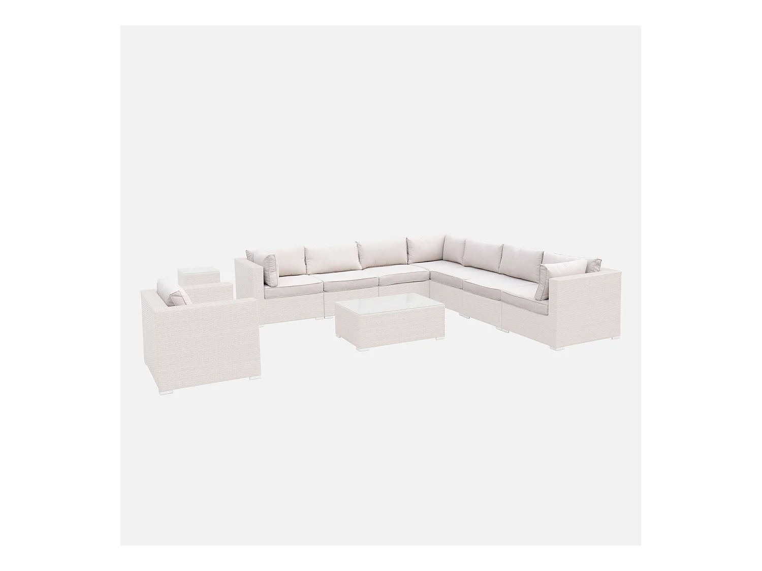 Fodere per cuscini da giardino venezia, beige