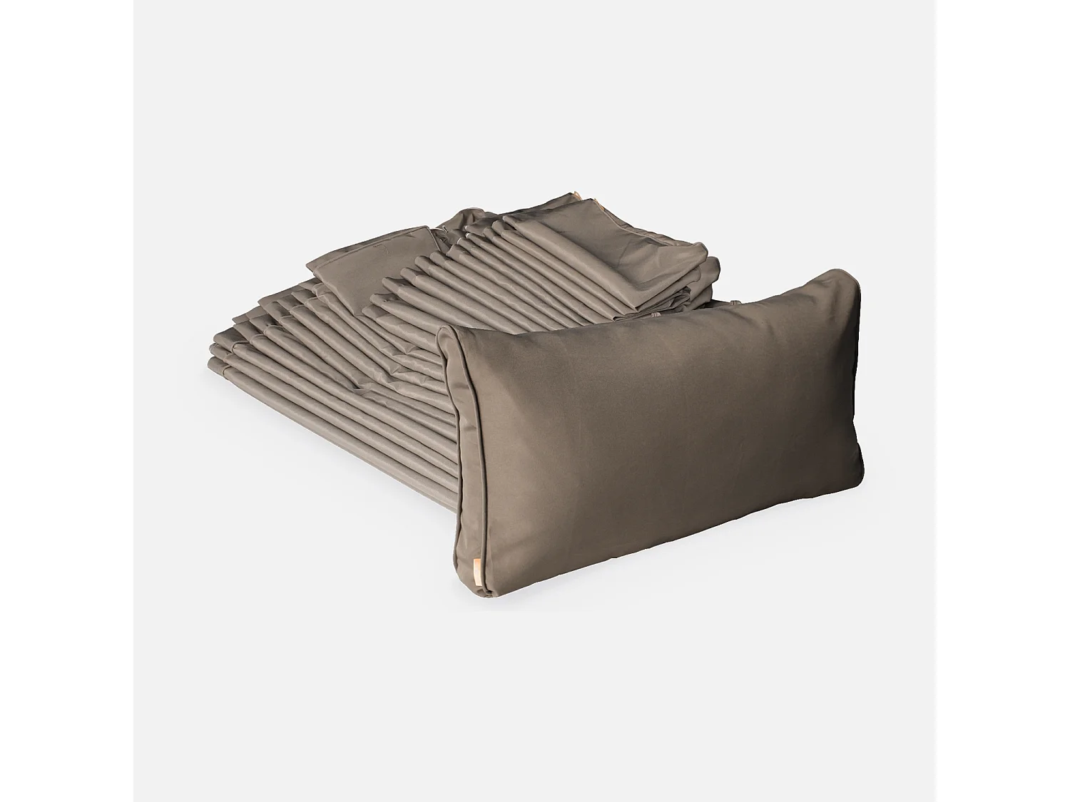 Set fodere per salotto Tripoli, Tripoli, Marrone, 140x70x12 cm